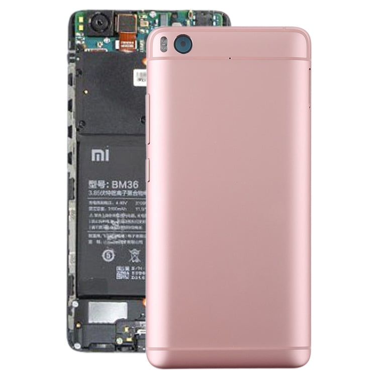 Battery Back Cover for Xiaomi Mi 5s(Rose Gold) - Back Cover by PMC Jewellery | Online Shopping South Africa | PMC Jewellery | Buy Now Pay Later Mobicred