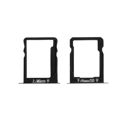 For Huawei Mate 7 SIM Card Tray and Micro SD Card Tray(Grey) - Card Socket by PMC Jewellery | Online Shopping South Africa | PMC Jewellery