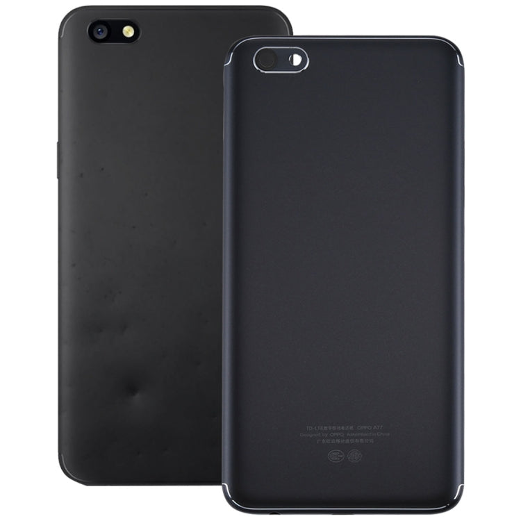 For OPPO A77 Back Cover (Black) - Back Cover by PMC Jewellery | Online Shopping South Africa | PMC Jewellery | Buy Now Pay Later Mobicred