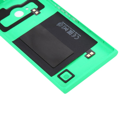 for Nokia Lumia 735 Solid Color NFC Battery Back Cover(Green) - Back Cover by PMC Jewellery | Online Shopping South Africa | PMC Jewellery | Buy Now Pay Later Mobicred