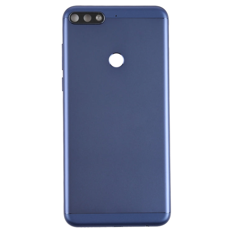 Back Cover with Side Keys for Huawei Honor Play 7C(Blue) - Back Cover by PMC Jewellery | Online Shopping South Africa | PMC Jewellery | Buy Now Pay Later Mobicred