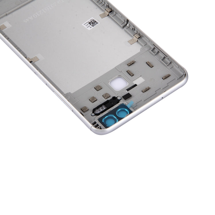 Back Battery Cover for Asus ZenFone 3 Zoom / ZE553KL(Silver) - Back Cover by PMC Jewellery | Online Shopping South Africa | PMC Jewellery | Buy Now Pay Later Mobicred