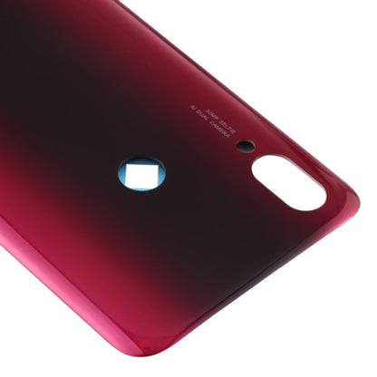 Battery Back Cover for Xiaomi Redmi 7(Red) - Back Cover by PMC Jewellery | Online Shopping South Africa | PMC Jewellery | Buy Now Pay Later Mobicred