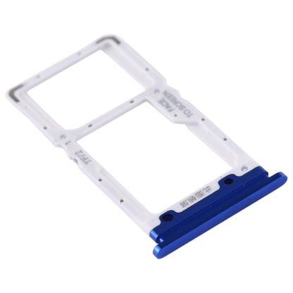 SIM Card Tray + SIM Card Tray / Micro SD Card Tray for Xiaomi Mi CC9 (Blue) - Card Tray by PMC Jewellery | Online Shopping South Africa | PMC Jewellery | Buy Now Pay Later Mobicred