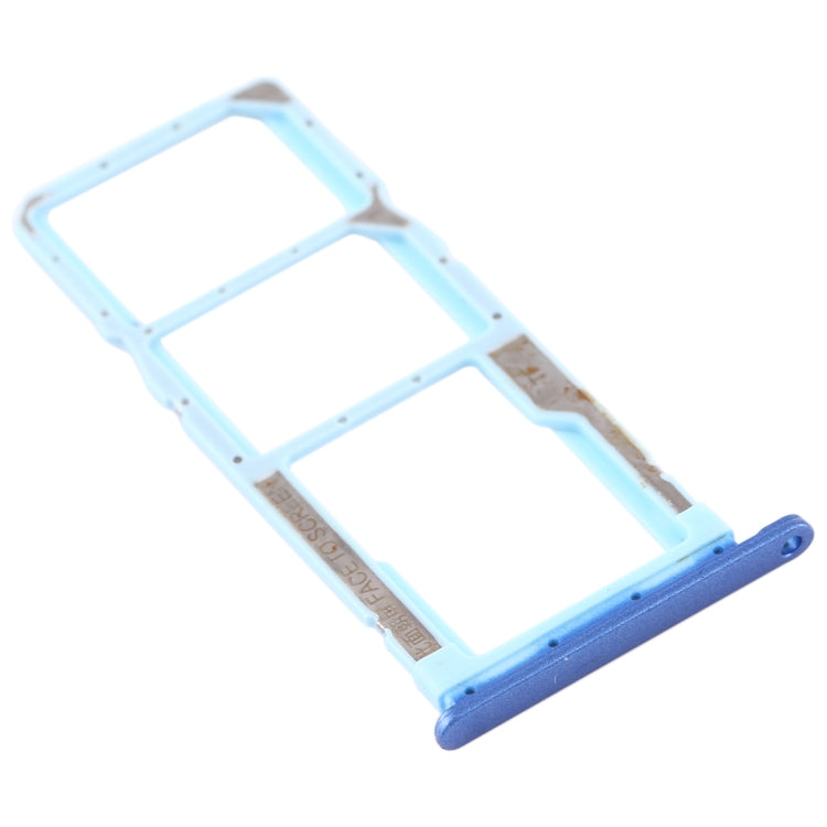 SIM Card Tray + SIM Card Tray + Micro SD Card Tray for Xiaomi Redmi 7A (Blue) - Card Tray by PMC Jewellery | Online Shopping South Africa | PMC Jewellery | Buy Now Pay Later Mobicred