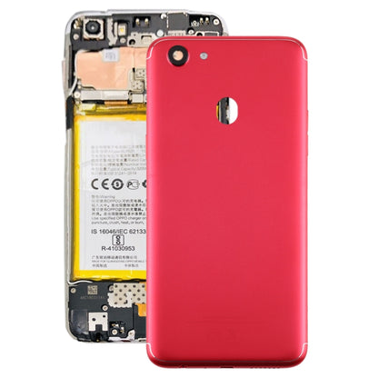 For Oppo A73 / F5 Back Cover (Red) - Back Cover by PMC Jewellery | Online Shopping South Africa | PMC Jewellery | Buy Now Pay Later Mobicred