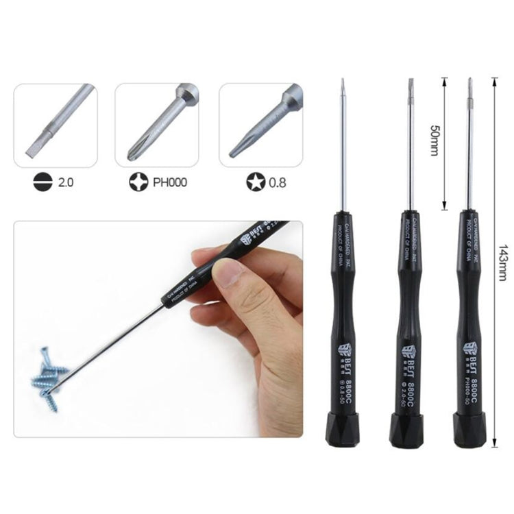 10 in 1 BEST BST-605 Tool Kit Disassemble Opening Tools For iPhone 3 / 4 / 4S / 5 - Tool Kits by BEST | Online Shopping South Africa | PMC Jewellery | Buy Now Pay Later Mobicred