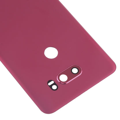 Battery Back Cover with Camera Lens for LG V30 / VS996 / LS998U / H933 / LS998U / H930(Red) - For LG by PMC Jewellery | Online Shopping South Africa | PMC Jewellery | Buy Now Pay Later Mobicred