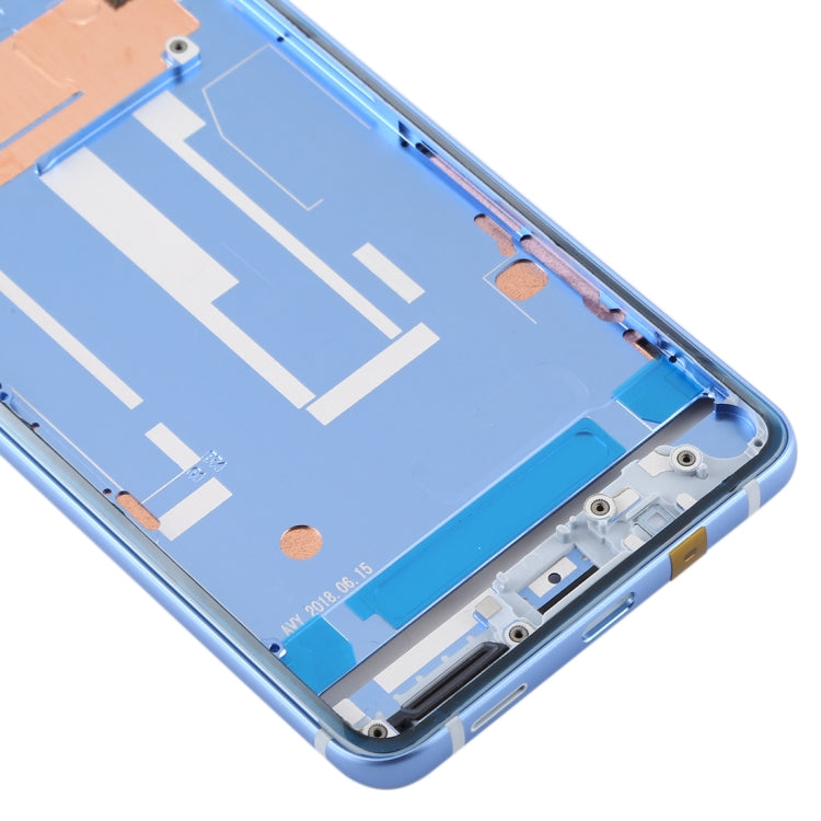 Middle Frame Bezel Plate for HTC U11+ (Blue) - Full Housing Cover by PMC Jewellery | Online Shopping South Africa | PMC Jewellery | Buy Now Pay Later Mobicred