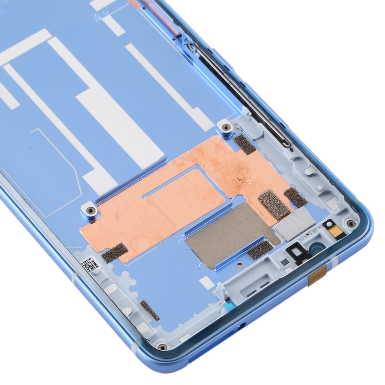 Middle Frame Bezel Plate for HTC U11+ (Blue) - Full Housing Cover by PMC Jewellery | Online Shopping South Africa | PMC Jewellery | Buy Now Pay Later Mobicred