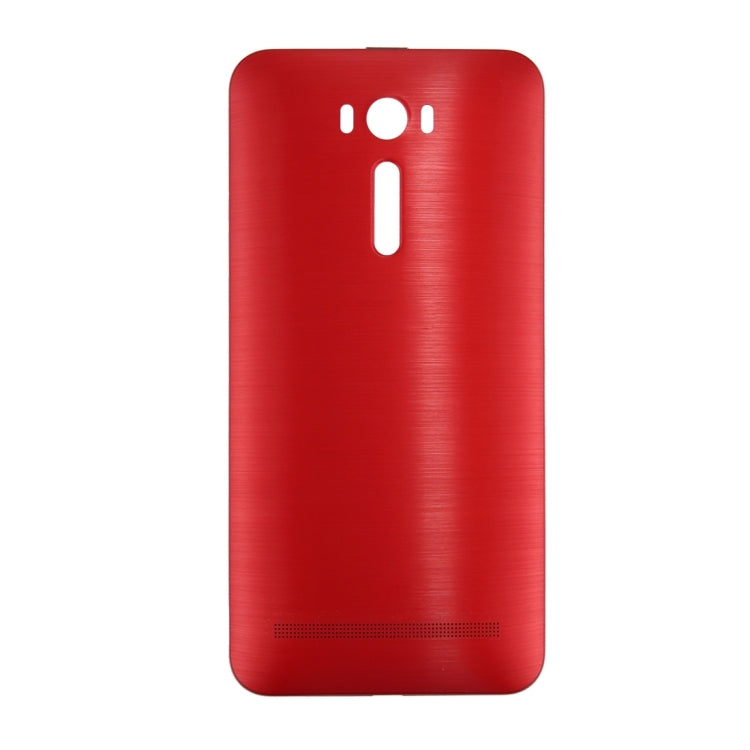 Original Brushed Texture Back Battery Cover for Asus Zenfone 2 Laser / ZE601KL (Red) - Back Cover by PMC Jewellery | Online Shopping South Africa | PMC Jewellery | Buy Now Pay Later Mobicred