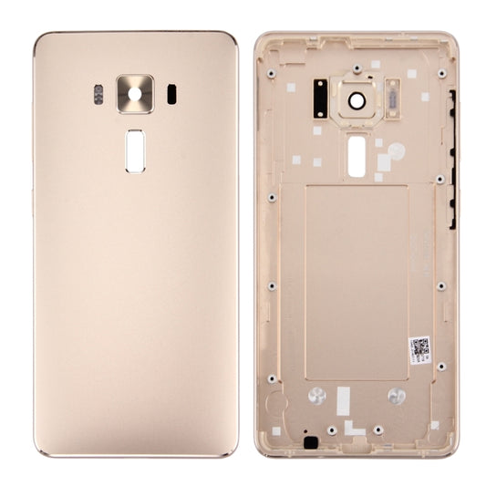 Original Aluminium Alloy Back Battery Cover for Asus Zenfone 3 Deluxe / ZS570KL (Shimmer Gold) - Back Cover by PMC Jewellery | Online Shopping South Africa | PMC Jewellery | Buy Now Pay Later Mobicred