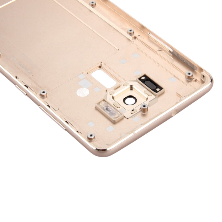 Original Aluminium Alloy Back Battery Cover for Asus Zenfone 3 Deluxe / ZS570KL (Shimmer Gold) - Back Cover by PMC Jewellery | Online Shopping South Africa | PMC Jewellery | Buy Now Pay Later Mobicred