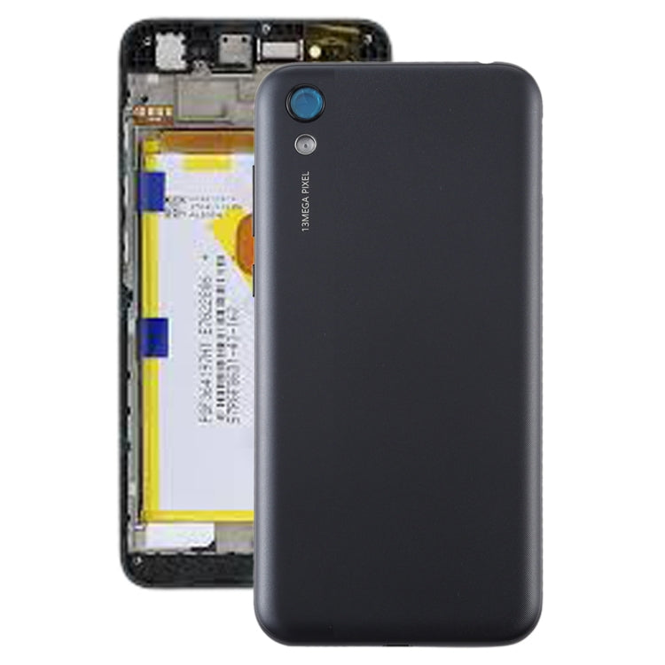 Battery Back Cover for Huawei Honor 8S(Black) - Back Cover by PMC Jewellery | Online Shopping South Africa | PMC Jewellery | Buy Now Pay Later Mobicred