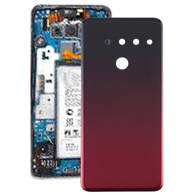 Battery Back Cover for LG G8 ThinQ / G820 G820N G820QM7, KR Version(Red) - For LG by PMC Jewellery | Online Shopping South Africa | PMC Jewellery | Buy Now Pay Later Mobicred