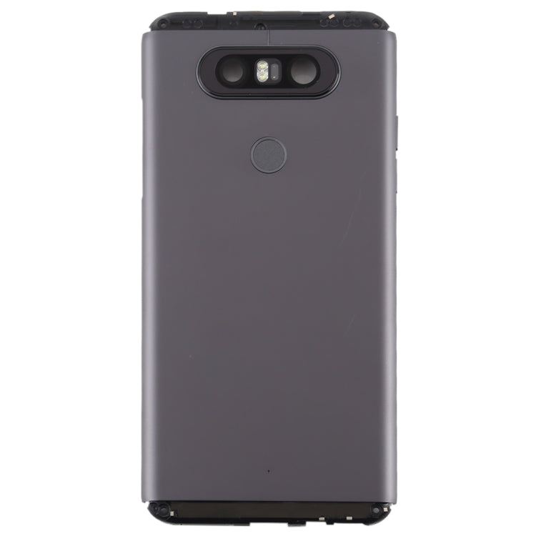 Battery Back Cover with Camera Lens & Fingerprint Sensor for LG V20 Mini(Grey) - For LG by PMC Jewellery | Online Shopping South Africa | PMC Jewellery | Buy Now Pay Later Mobicred