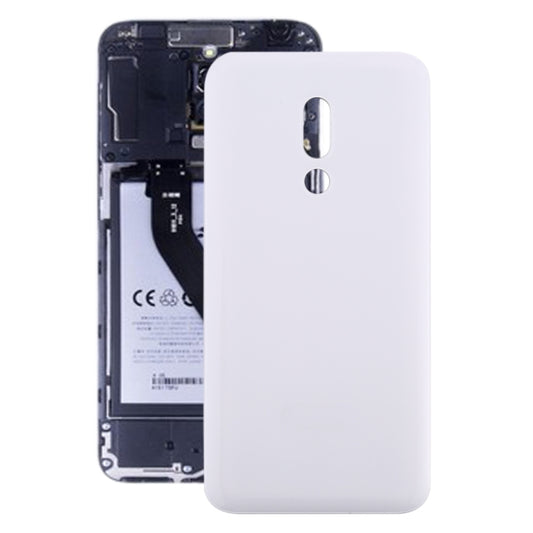 For Meizu 16th M822Q M822H Battery Back Cover (White) - Back Cover by PMC Jewellery | Online Shopping South Africa | PMC Jewellery | Buy Now Pay Later Mobicred