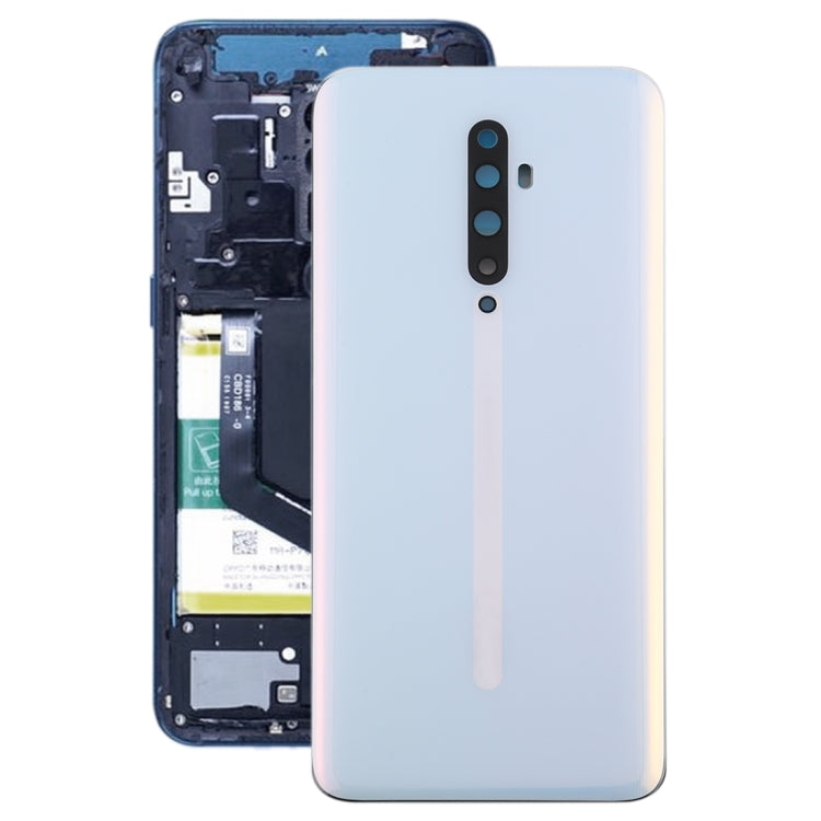 For OPPO Reno2 Z Battery Back Cover (White) - Back Cover by PMC Jewellery | Online Shopping South Africa | PMC Jewellery | Buy Now Pay Later Mobicred