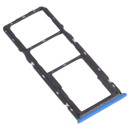 For OPPO Realme 5 SIM Card Tray + SIM Card Tray + Micro SD Card Tray (Blue) - Card Socket by PMC Jewellery | Online Shopping South Africa | PMC Jewellery | Buy Now Pay Later Mobicred