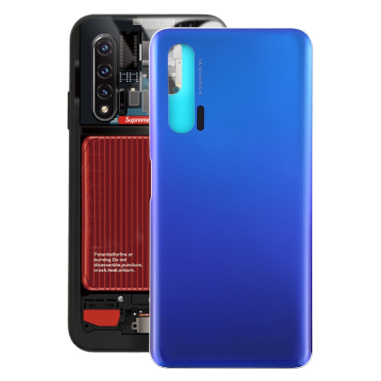Battery Back Cover for Huawei Nova 6 4G(Blue) - Back Cover by PMC Jewellery | Online Shopping South Africa | PMC Jewellery | Buy Now Pay Later Mobicred