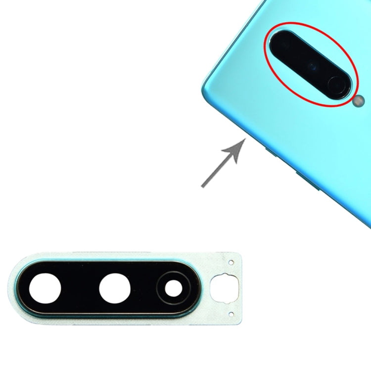 For OnePlus 8 Camera Lens Cover (Blue) - Camera Series by PMC Jewellery | Online Shopping South Africa | PMC Jewellery