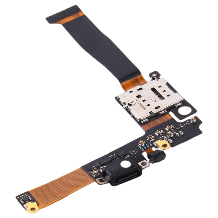 Charging Port Flex Cable with SIM Card Holder Socket For Nokia 8 Sirocco - Flex Cable by PMC Jewellery | Online Shopping South Africa | PMC Jewellery | Buy Now Pay Later Mobicred