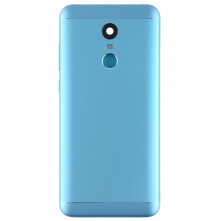 Back Cover with Camera Lens & Side Keys for Xiaomi Redmi 5 Plus(Blue) - Back Cover by PMC Jewellery | Online Shopping South Africa | PMC Jewellery | Buy Now Pay Later Mobicred