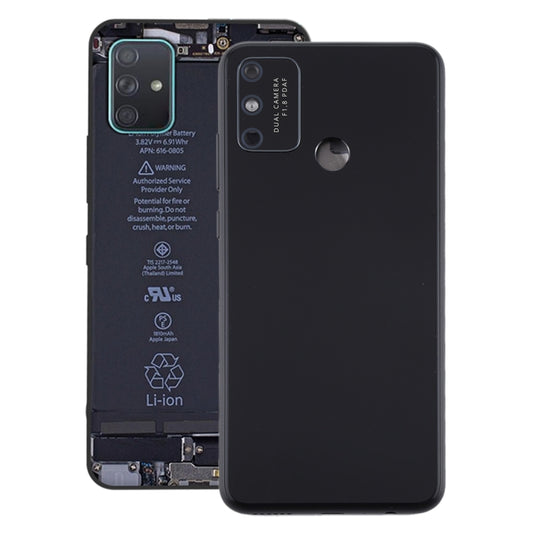 Battery Back Cover With Camera Lens Cover for Huawei Honor Play 9A(Black) - Back Cover by PMC Jewellery | Online Shopping South Africa | PMC Jewellery | Buy Now Pay Later Mobicred