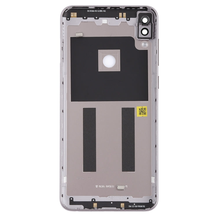 Back Cover with Camera Lens & Side Keys for Asus Zenfone Max Pro (M1) / ZB601KL(Silver) - Back Cover by PMC Jewellery | Online Shopping South Africa | PMC Jewellery | Buy Now Pay Later Mobicred