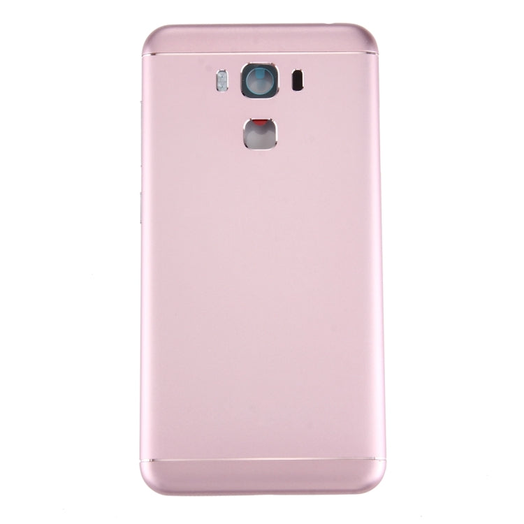 Aluminum Alloy Back Battery Cover for Asus ZenFone 3 Max / ZC553KL (Rose Gold) - Back Cover by PMC Jewellery | Online Shopping South Africa | PMC Jewellery | Buy Now Pay Later Mobicred