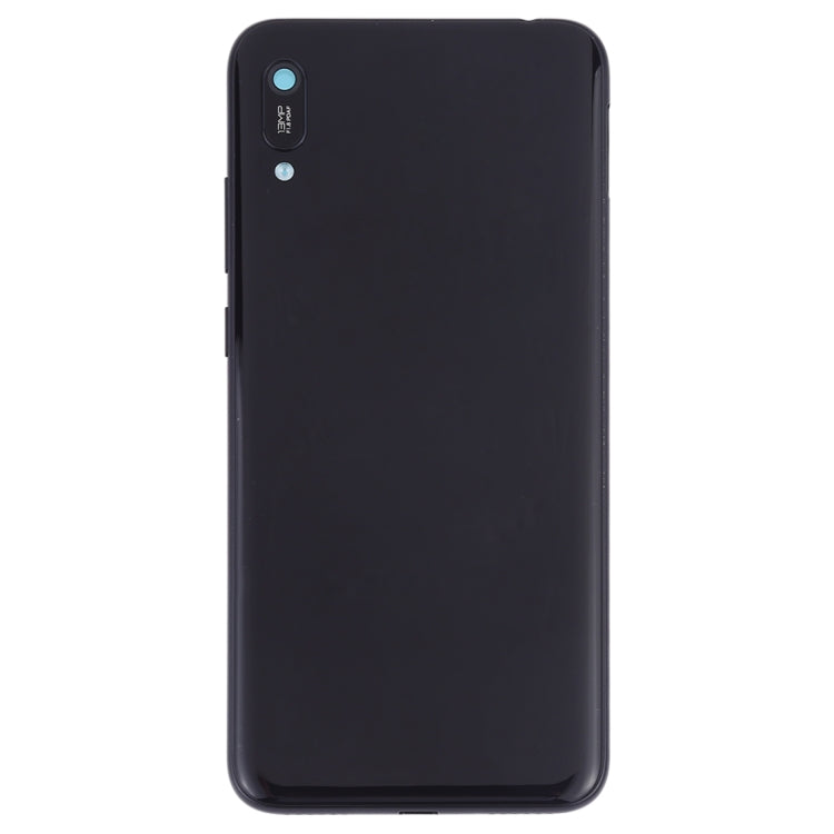 Battery Back Cover with Camera Lens & Side Keys for Huawei Y6 (2019)(Black) - Back Cover by PMC Jewellery | Online Shopping South Africa | PMC Jewellery