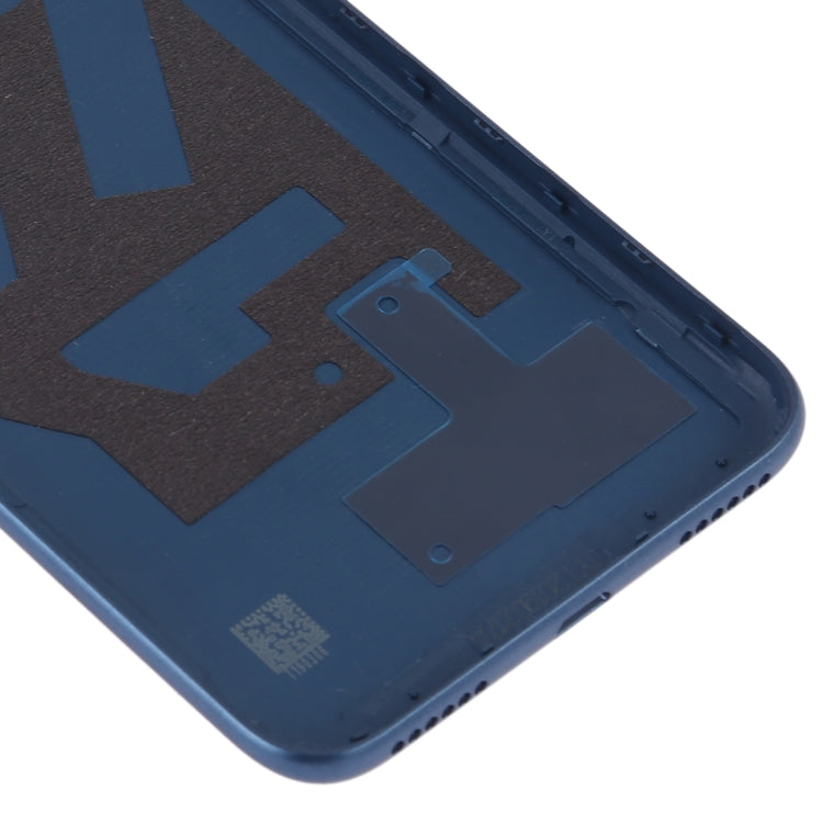 Battery Back Cover with Camera Lens & Side Keys for Huawei Y6 (2019)(Blue) - Back Cover by PMC Jewellery | Online Shopping South Africa | PMC Jewellery | Buy Now Pay Later Mobicred