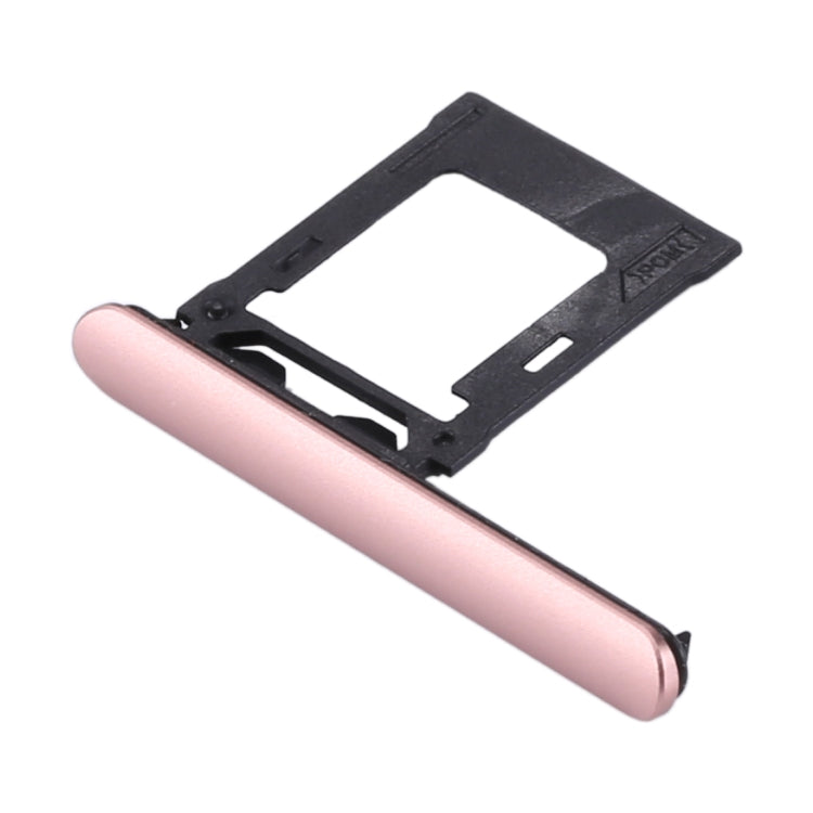 SIM / Micro SD Card Tray, Double Tray for Sony Xperia XZ1(Pink) - Card Tray by PMC Jewellery | Online Shopping South Africa | PMC Jewellery | Buy Now Pay Later Mobicred