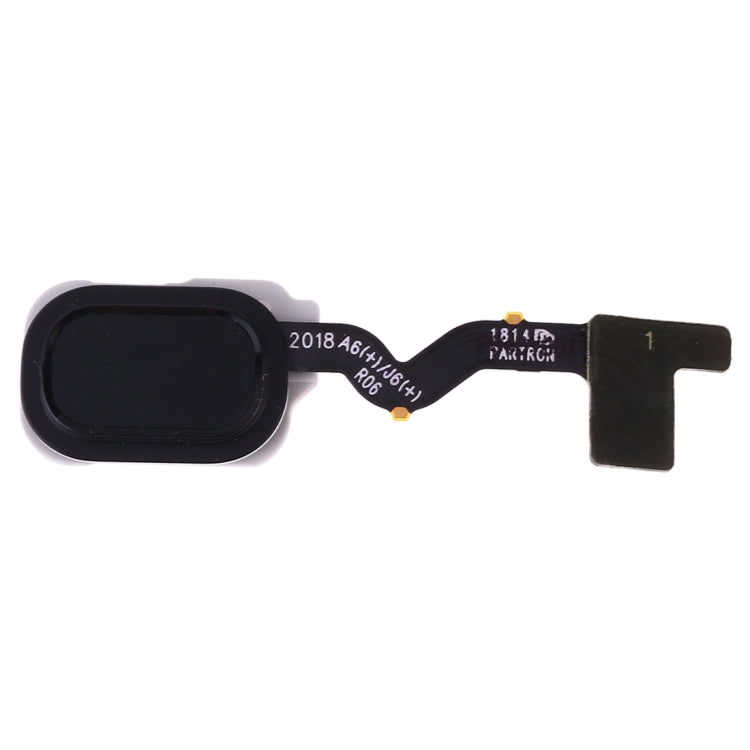 For Galaxy J6 (2018) SM-J600F/DS SM-J600G/DS Fingerprint Sensor Flex Cable(Black) - Flex Cable by PMC Jewellery | Online Shopping South Africa | PMC Jewellery