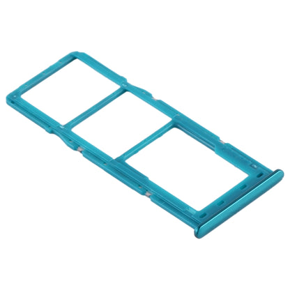 For Samsung Galaxy A30s SIM Card Tray + SIM Card Tray + Micro SD Card Tray (Green) - Card Socket by PMC Jewellery | Online Shopping South Africa | PMC Jewellery | Buy Now Pay Later Mobicred