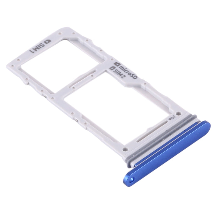 For Samsung Galaxy Note10+ SIM Card Tray + SIM Card Tray / Micro SD Card Tray (Blue) - Card Socket by PMC Jewellery | Online Shopping South Africa | PMC Jewellery | Buy Now Pay Later Mobicred
