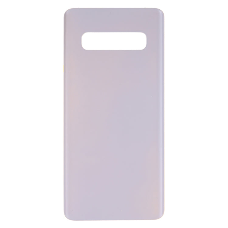 For Galaxy S10 Battery Back Cover (Yellow) - Back Cover by PMC Jewellery | Online Shopping South Africa | PMC Jewellery | Buy Now Pay Later Mobicred