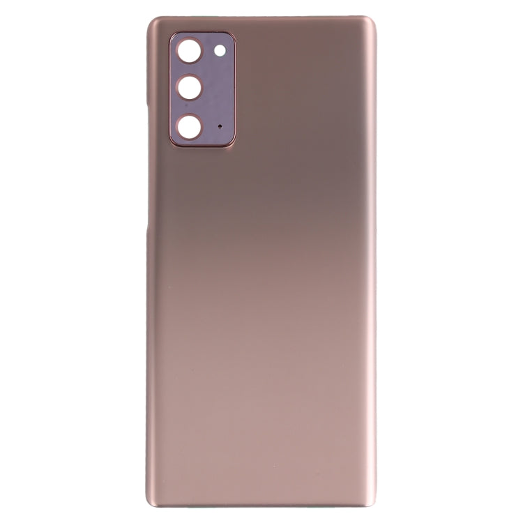 For Samsung Galaxy Note20 Battery Back Cover with Camera Lens Cover (Rose Gold) - Back Cover by PMC Jewellery | Online Shopping South Africa | PMC Jewellery