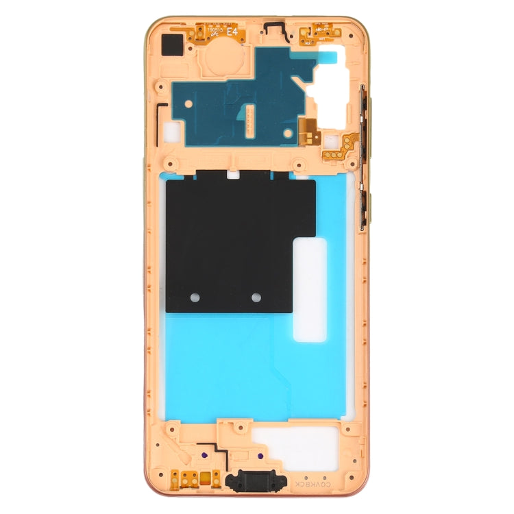 For Samsung Galaxy A60  Middle Frame Bezel Plate (Orange) - Frame Bezel Plate by PMC Jewellery | Online Shopping South Africa | PMC Jewellery | Buy Now Pay Later Mobicred