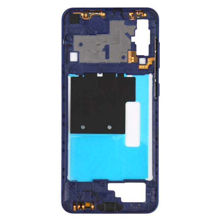 For Samsung Galaxy A60  Middle Frame Bezel Plate (Blue) - Frame Bezel Plate by PMC Jewellery | Online Shopping South Africa | PMC Jewellery | Buy Now Pay Later Mobicred