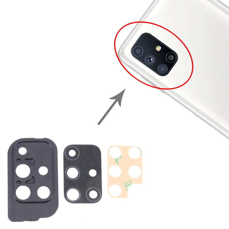 For Samsung Galaxy M51 SM-M515 10pcs Camera Lens Cover - Camera by PMC Jewellery | Online Shopping South Africa | PMC Jewellery | Buy Now Pay Later Mobicred