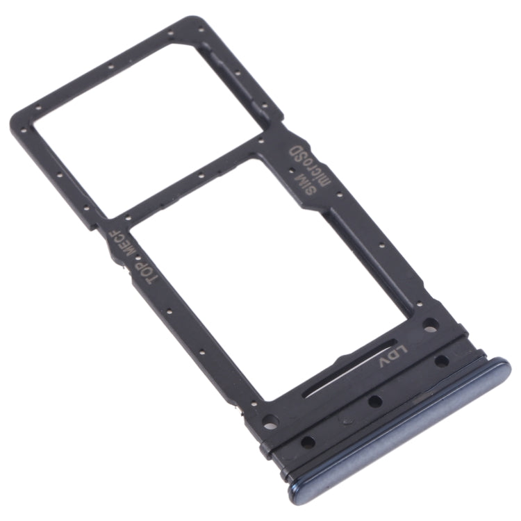 For Samsung Galaxy M53 SM-M536B Original SIM Card Tray + Micro SD Card Tray (Black) - Card Socket by PMC Jewellery | Online Shopping South Africa | PMC Jewellery | Buy Now Pay Later Mobicred