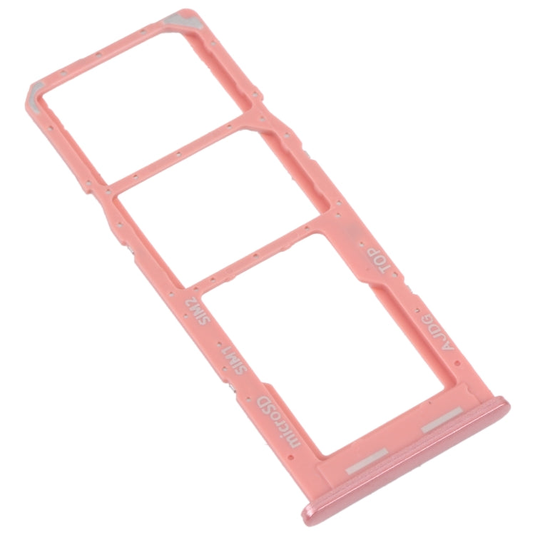 For Samsung Galaxy A04s SM-A047F Original SIM Card Tray + SIM Card Tray + Micro SD Card Tray (Pink) - Card Socket by PMC Jewellery | Online Shopping South Africa | PMC Jewellery | Buy Now Pay Later Mobicred