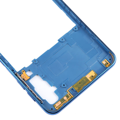 For Samsung Galaxy A7 2018 SM-A750 Middle Frame Bezel Plate (Blue) - Frame Bezel Plate by PMC Jewellery | Online Shopping South Africa | PMC Jewellery