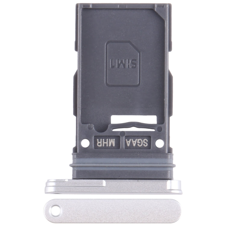 For Samsung Galaxy S23 FE SM-S711B Original SIM Card Tray (Silver) - Card Socket by PMC Jewellery | Online Shopping South Africa | PMC Jewellery | Buy Now Pay Later Mobicred