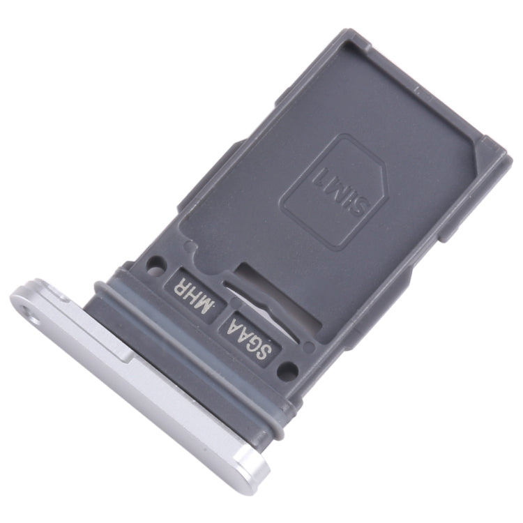 For Samsung Galaxy S23 FE SM-S711B Original SIM Card Tray (Silver) - Card Socket by PMC Jewellery | Online Shopping South Africa | PMC Jewellery | Buy Now Pay Later Mobicred