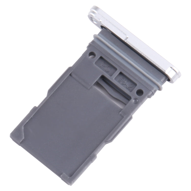For Samsung Galaxy S23 FE SM-S711B Original SIM Card Tray (Silver) - Card Socket by PMC Jewellery | Online Shopping South Africa | PMC Jewellery | Buy Now Pay Later Mobicred