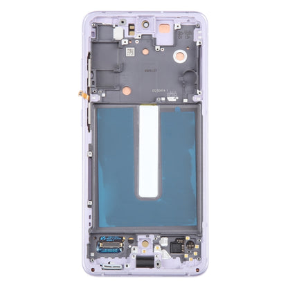 For Samsung Galaxy S21 FE 5G SM-G990B Original LCD Screen Digitizer Full Assembly with Frame (Purple) - LCD Screen by PMC Jewellery | Online Shopping South Africa | PMC Jewellery | Buy Now Pay Later Mobicred