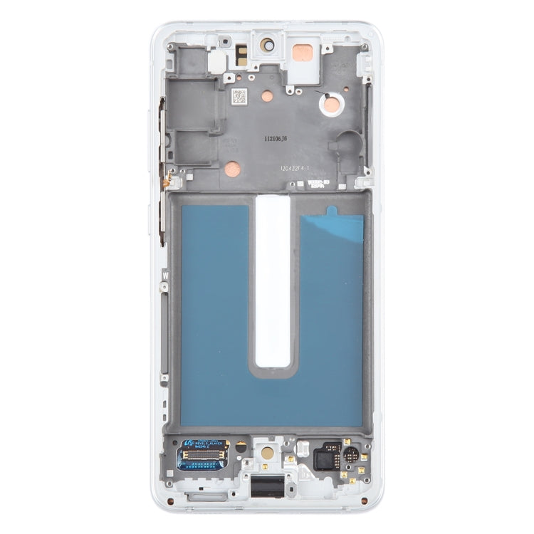 For Samsung Galaxy S21 FE 5G SM-G990B Original LCD Screen Digitizer Full Assembly with Frame (White) - LCD Screen by PMC Jewellery | Online Shopping South Africa | PMC Jewellery | Buy Now Pay Later Mobicred