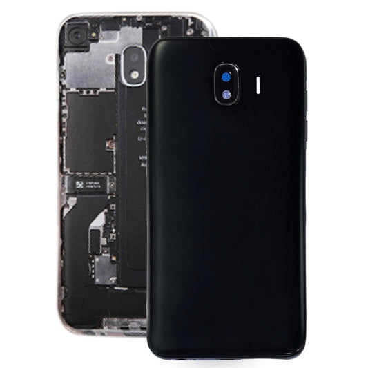 For Galaxy J4, J400F/DS, J400G/DS Back Cover + Middle Frame Bezel Plate (Black) - Back Cover by PMC Jewellery | Online Shopping South Africa | PMC Jewellery | Buy Now Pay Later Mobicred